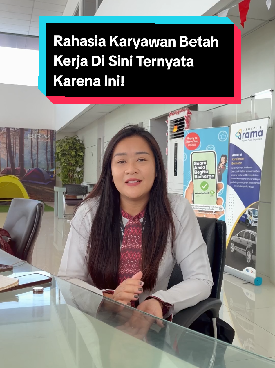 🎉 Kerja di Honda Solo Baru itu beda banget! 🚗💨 Bukan cuma kerja, tapi vibes penuh semangat & kebersamaan 🌟💙 Setiap hari ada cerita seru + kesempatan berkembang 🚀🔥 📍 Yuk intip keseruannya! 😉✨ #HondaSoloBaru #LifeAtHonda #TeamHonda #HondaExperience #HondaIndonesia 