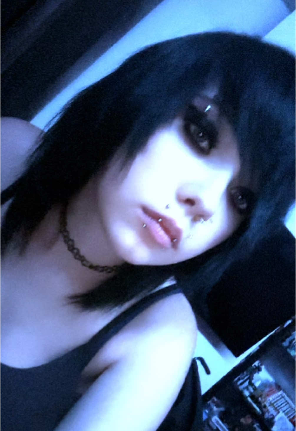 🖤 rip hot pink fringe #alt #scene #emo  