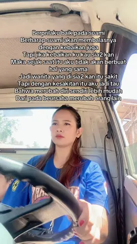 Sehat kan mudahkan rejeki ku ya Allah apapun pekerjaan nya jika aku bisa maka akan aku kerjakan 💪😇 #istrisupir10thn #ibu3anak #istrisupirmahbebas #wanitakuat #istrisupir 