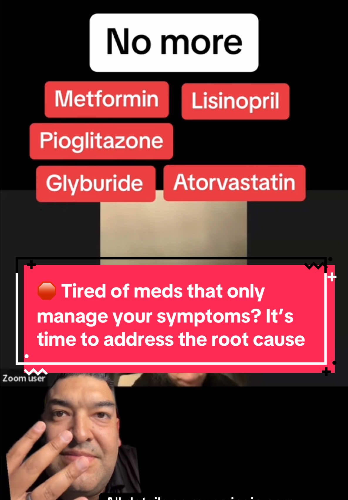 💡 Most people dealing with blood sugar, blood pressure, or cholesterol issues are told to “stay on meds for life.” But here’s the thing… that only manages symptoms. It doesn’t address the root cause. ✅ I’ve seen incredible changes using 2 plant-based supplements designed to support healthy blood sugar, metabolism, cholesterol, and blood pressure — without the common side effects many medications can bring. ⚠️ Common signs your blood sugar may be out of balance (often linked with insulin resistance): 	•	Stubborn belly fat 	•	Low energy 	•	Sugar cravings 	•	Brain fog 	•	Skin tags or dark patches on the neck 	•	Irregular cycles or PCOS 	•	Mood swings 	•	Trouble sleeping 💊 Common medications used for these issues: 	•	Metformin 	•	Ozempic® / Mounjaro® / Wegovy® 	•	Statins for cholesterol 	•	Lisinopril / Amlodipine for blood pressure 🚫 Possible side effects of medications (varies by individual): 	•	Nausea 	•	Bloating 	•	Dizziness 	•	Fatigue 	•	Headaches 	•	Nutrient depletion 🌱 The difference? Some approaches focus on keeping you on prescriptions long-term, while others aim to support your body’s natural ability to function better — by addressing what’s driving the problem in the first place. 💬 Comment “DISCOUNT” and I’ll send you the link to get the bundle with a 90-day, 100% money-back guarantee so you can try it risk-free.