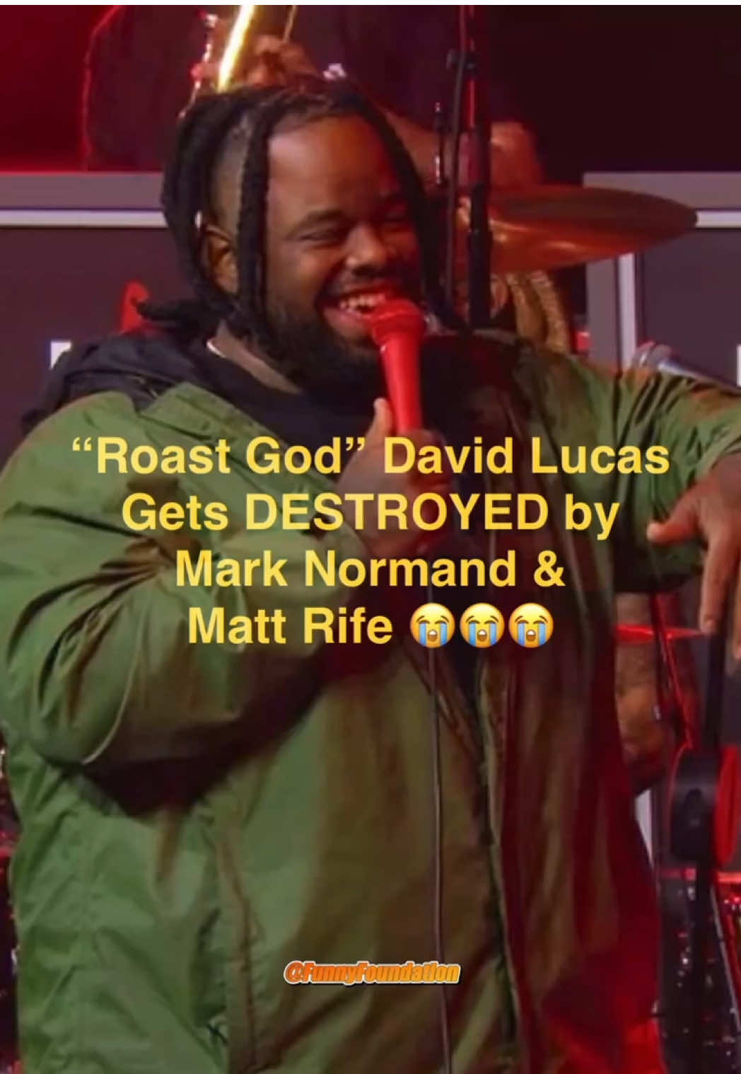 “Roast God” David Lucas DESTROYED by Mark Normand & Matt Rife!!! 🔥😫💀 #tiktokgemscontest