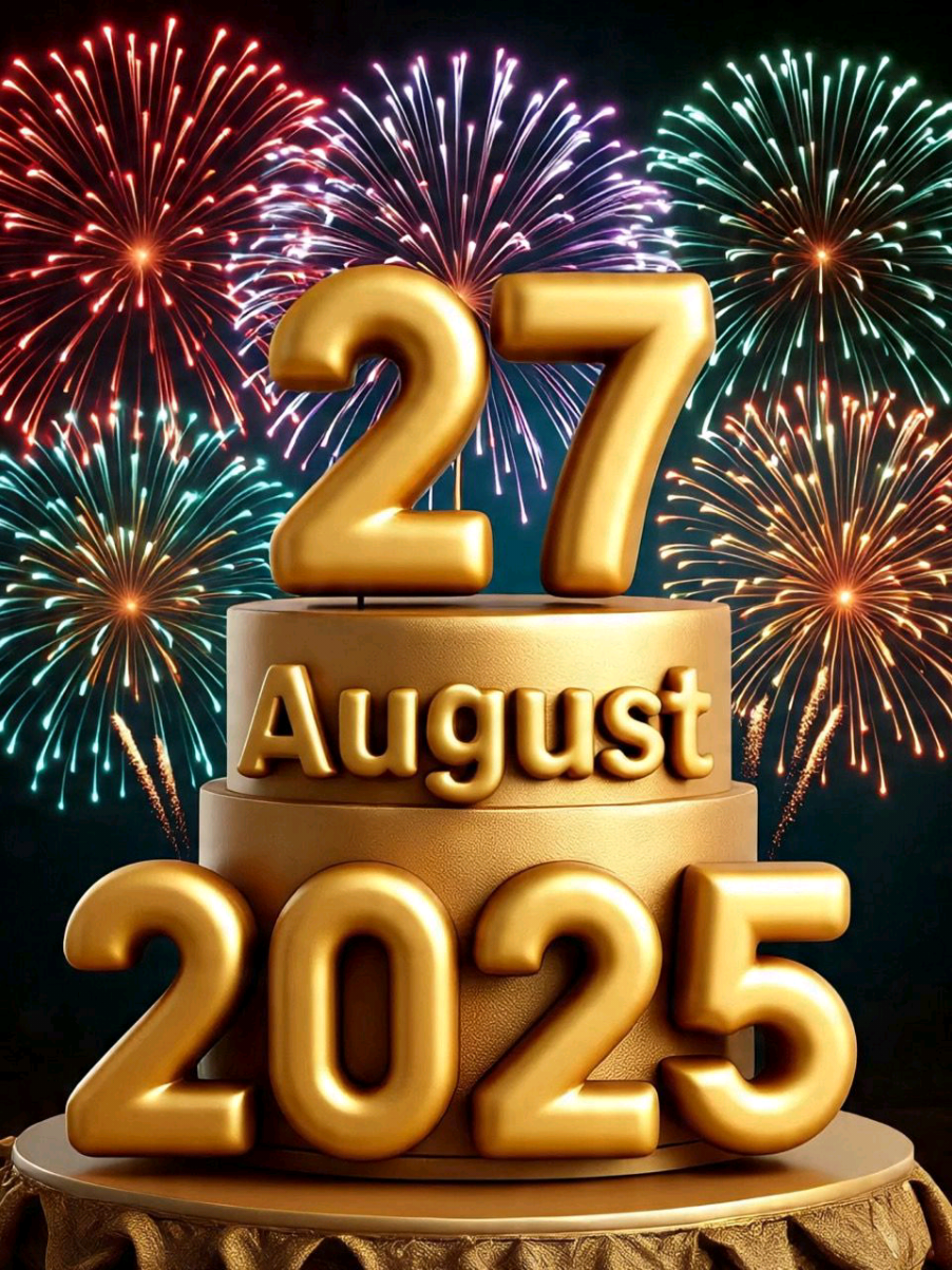Birthday Template 27 August 2025 #birthday #happybirthday #happybirthdaytoyou #birthdaytemplate #ulangtahun 