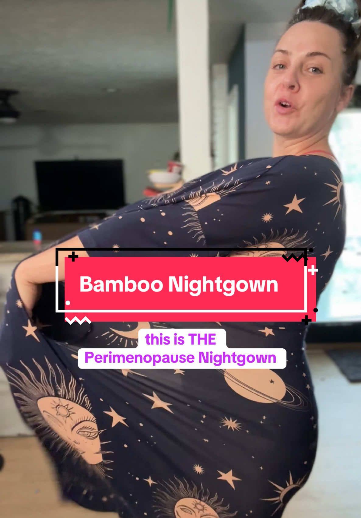 Oversized sleep, shirt, nightgown that is bamboo! Pajamas that are cooling, lightweight, and buttery soft! Everyone needs a moo moo 🩷 this is perfect for that perimenopause stage of life💗 #BambooPajamas #BambooNightgown #OversizeNightgown #plusSizeNightgown #Midsize #MooMoo #MooMoos #CoolingPajamas #Perimenopause #SleepShirt 