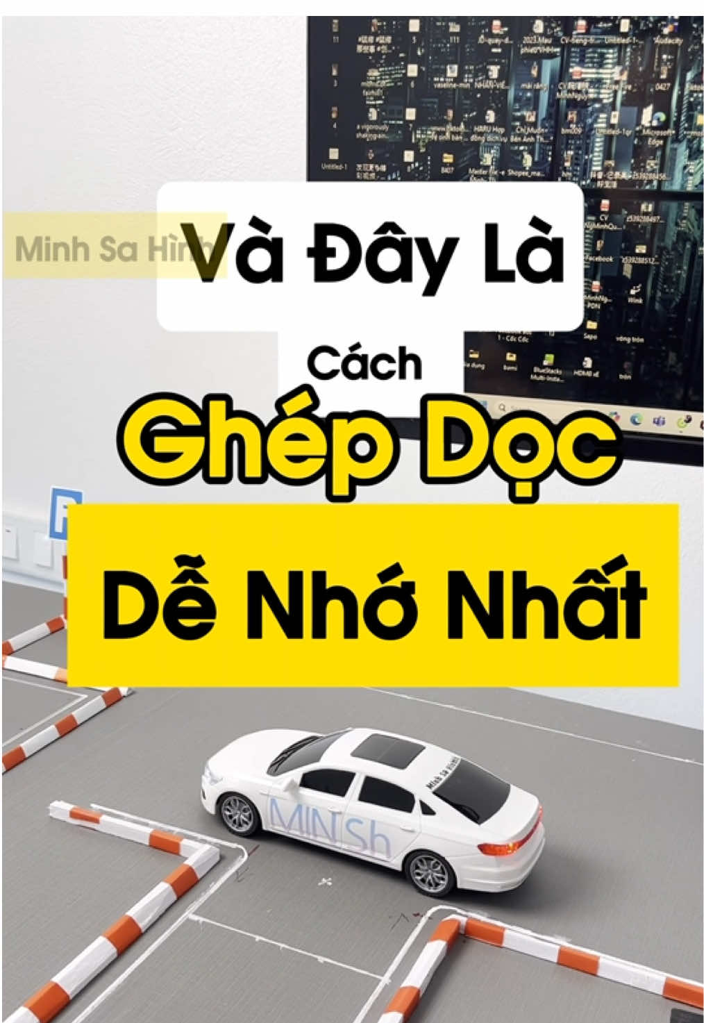 Cách ghép dọc dễ nhớ nhất nè  #minhsahinh #hoclaicungminh