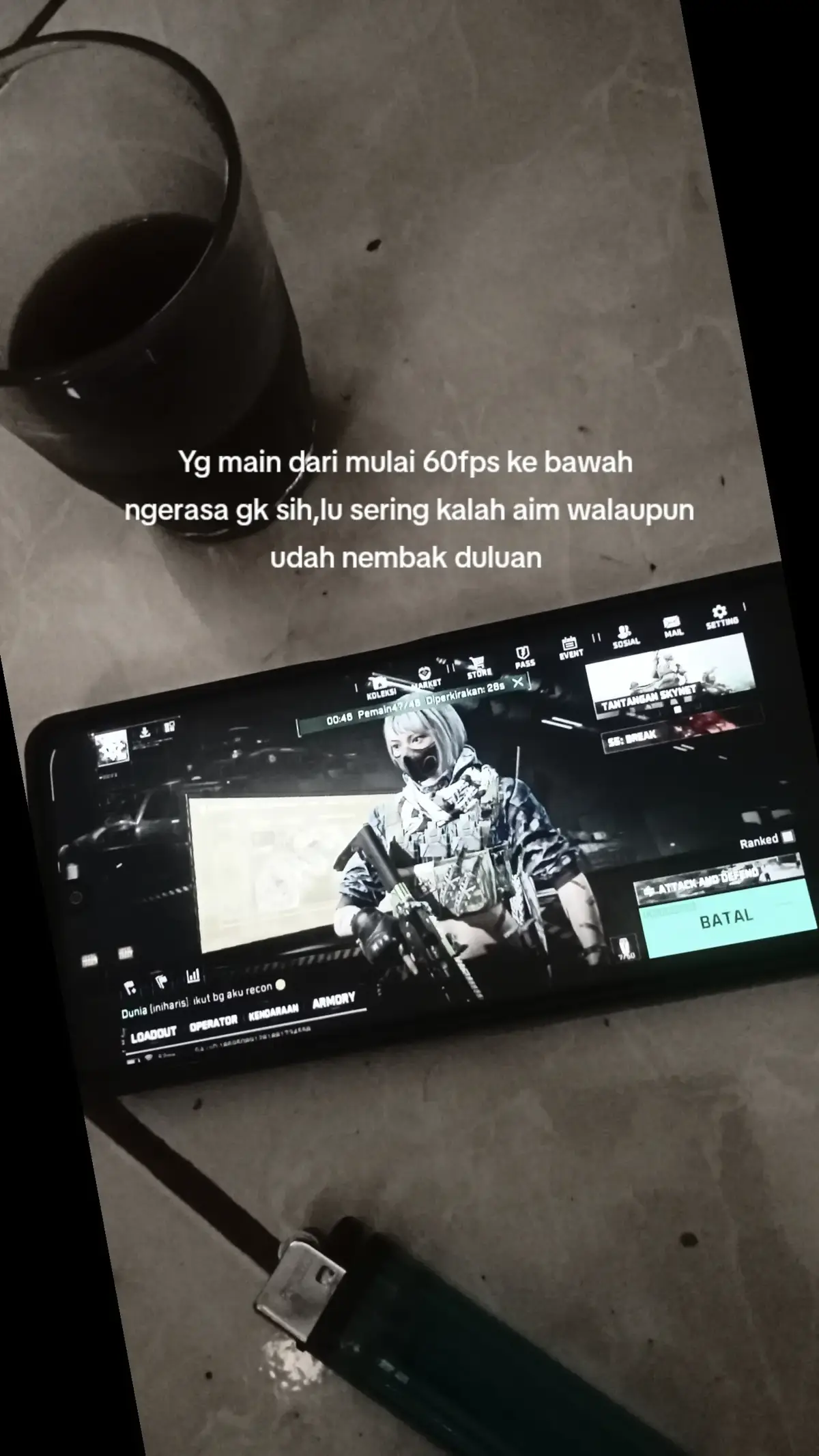 Soalnya gw sering kaya begitu gw udh nembak duluan tapi ttp kalah aim #garenadeltaforce #garena #game #gamefps #garenadeltaforcemobile 