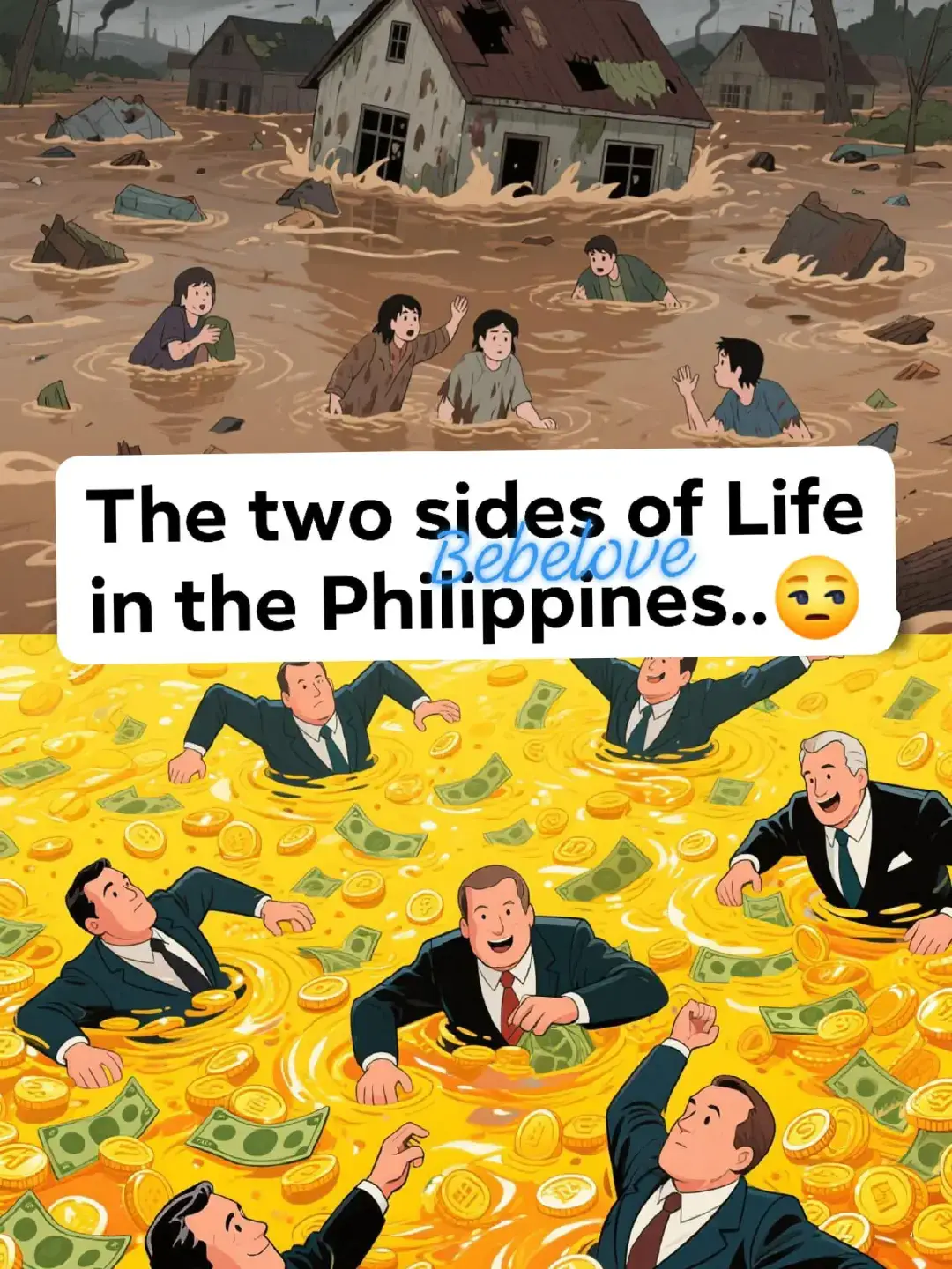 Kayo po na naka upo Subukan nyo namang tumayo At baka matanaw at baka matanaw na nyo Ang tunay na kalagayan ko Ganito kasi yan eh Tao po nandyan po ba kayo sa loob ng Malaking bahay at malawak na bakuran Mataas na pader pinapaligiran At naka pilang mga mamahaling sasakyan Mga bantay na laging bulong ng bulong Wala namang kasal pero marami ang naka barong Lumakas man ang ulan ay walang butas ang bubong Mga plato't kutsara na hindi kilala ang tutong At ang kanin ay simputi ng gatas na nasa kahon At kahit na hindi pasko sa lamesa ay may hamon Ang sarap sigurong manirahan sa bahay na ganyan Sabi pa nila ay dito mo rin matatagpuan Ang tao na nagmamay-ari ng isang upuan Na pag may pagkakatao'y pinag-aagawan Kaya naman hindi niya pinakakawalan Kung makikita ko lamang siya ay aking sisigawan Kayo po na naka upo Subukan nyo namang tumayo At baka matanaw at baka matanaw na nyo Ang tunay na kalagayan ko Mawalang galang na po Sa taong naka upo Alam niyo bang pantakal ng bigas namin ay di puno Ang ding-ding ng bahay namin ay pinagtagpi-tagping yero Sa gabi ay sobrang init na tumutunaw ng yelo Na di kayang bilhin upang ilagay sa inumin Pinakulong tubig sa lumang takuring uling-uling Gamit lang panggatong na inanod lamang sa istero Na nagsisilbing kusina sa umaga'y aming banyo Ang aking inay na may kayamanan isang kaldero Na nagagamit lang pag ang aking ama ay sumweldo Pero kulang na kulang parin Ulam na tuyo't asin Ang singkwenta pesos sa maghapo'y pagkakasyahin Di ko alam kung talagang maraming harang O mataas lang ang bakod O nagbubulag-bulagan lamang po kayo Kahit sa dami ng pera niyo Walang doktor na makapagpapalinaw ng mata niyo kaya Wag kang masyadong halata Bato-bato sa langit Ang matamaa'y wag magalit O bato-bato bato sa langit Ang matamaan ay Wag masyadong halata (hehey) Wag kang masyadong halata Wag kang masyadong halata (hehey) Wag kang masyadong halata (hehey hehey) #photonotminecredittotheowner  #upuanbygloc9👌  #fypシ゚viral🖤tiktok 