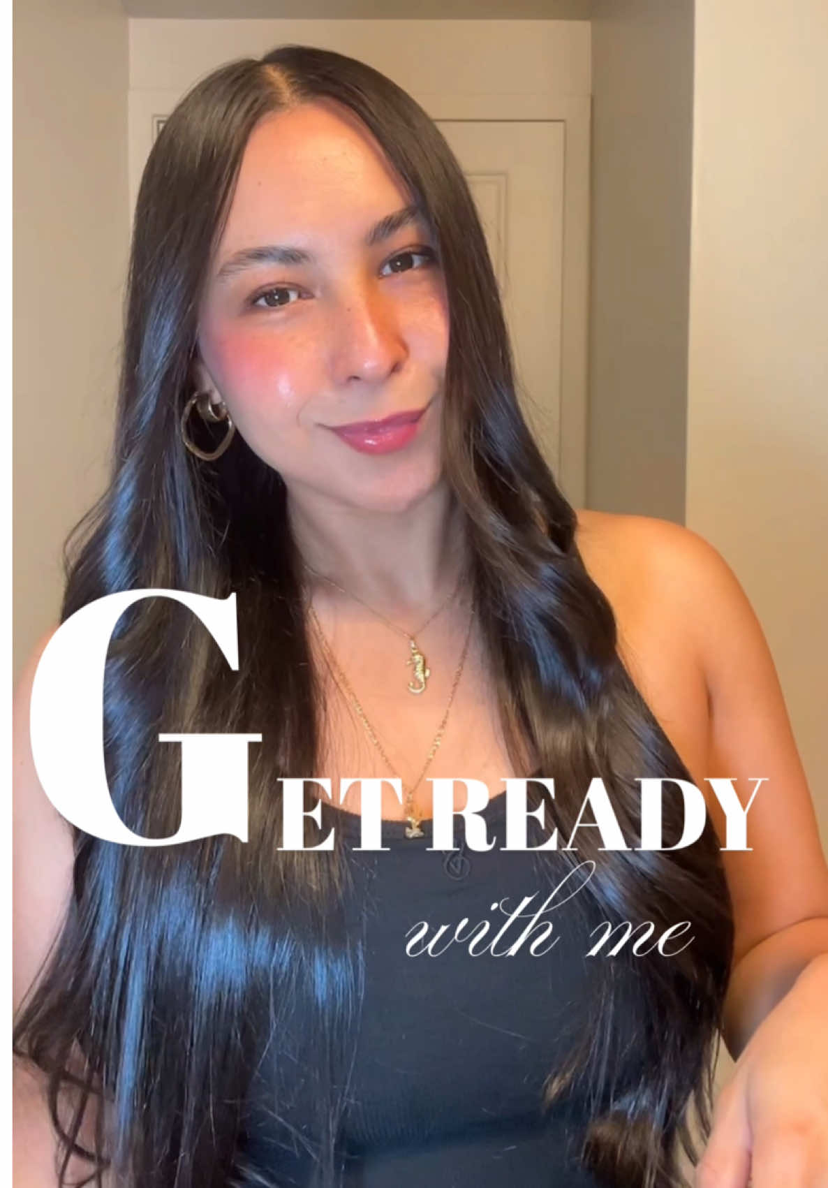Get ready with me escuchando rancheras @Supergoop @patrick ta @Charlotte Tilbury @loréal paris usa 