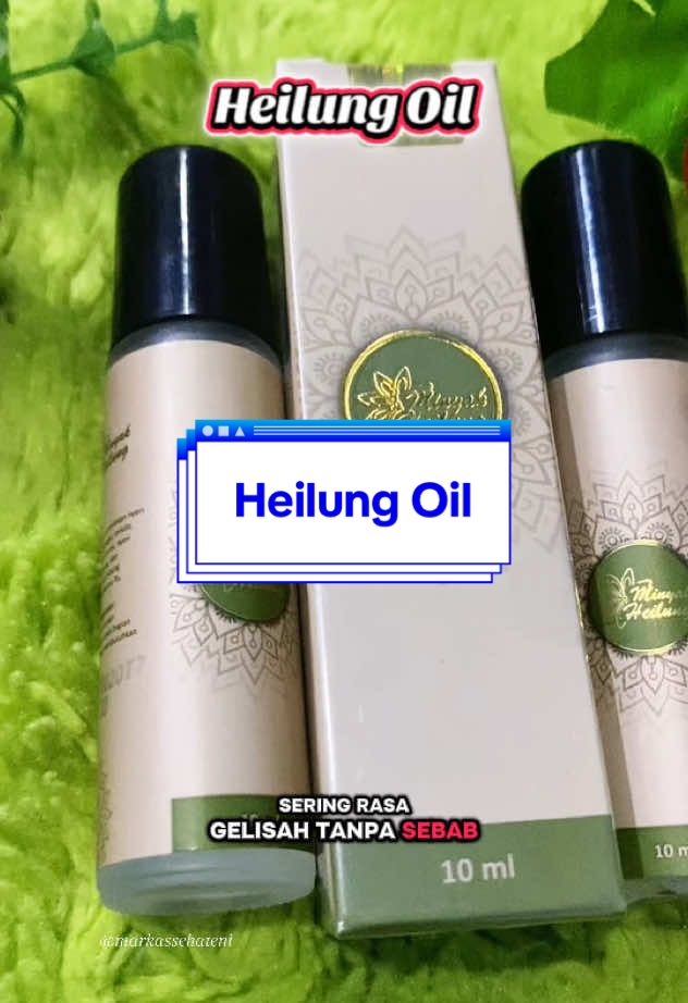 Membalas @ALBINA CTB  Sering merasa gelisah tanpa sebab. Coba Heilung oil, alternatif alami buat nenangin pikiran dan tubuh. Cukup oles atau hirup aromanya. Rasakan sensasi nyaman dan praktis, aman dipakai sehari hari. Sudah BPOM dan halal. #heilung #heilungoil #minyakaromaterapi #minyakangin #markassehat #promoguncang88 