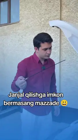 Janjal qilishga imkon bermasang mazzade 😃 Komiljon+ hayot saboqlari #Komiljon+ 