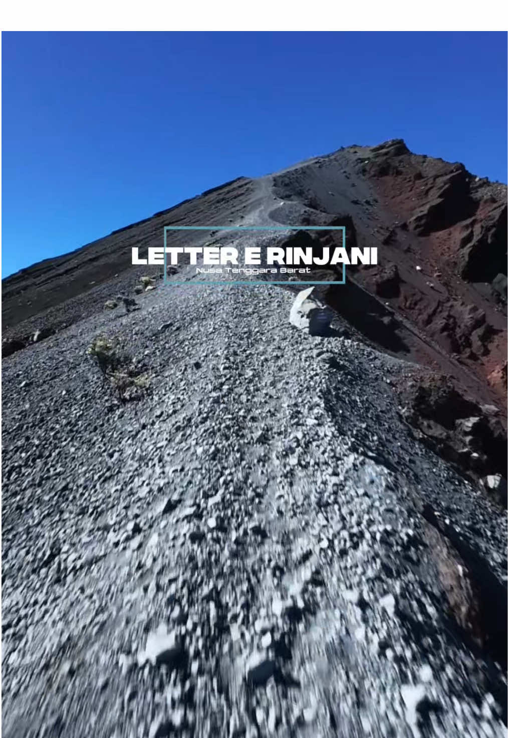 #fpv #rinjani #summit #lettere