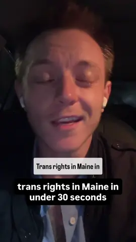 #trans rights in #maine in #under30seconds  Be sure to check our @heretopee at @theeastenderportland benefitting @_queerlyme 8-27-25 🏳️‍⚧️ #transrights #knowyourrights 