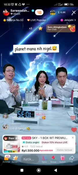 berasa terbang di angkasa ya😍😍😍