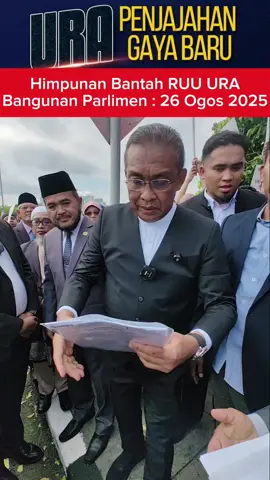 HIMPUNAN BANTAH RUU URA ! 26 OGOS 2025. 