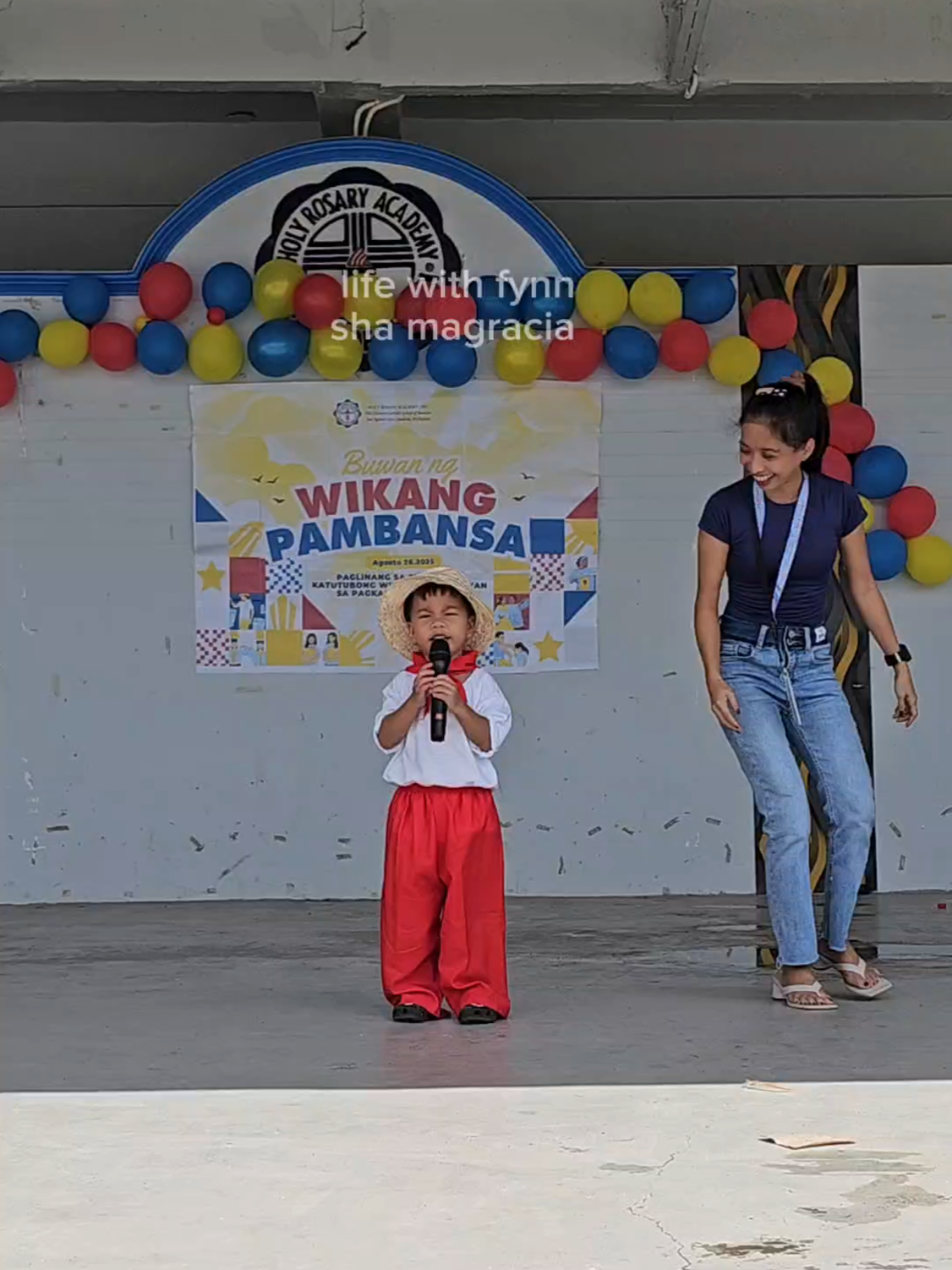 Buwan ng Wika. Biglaang intermission number.  #pipit #buwanngwika #buwanngwika2025 #4yearsold 