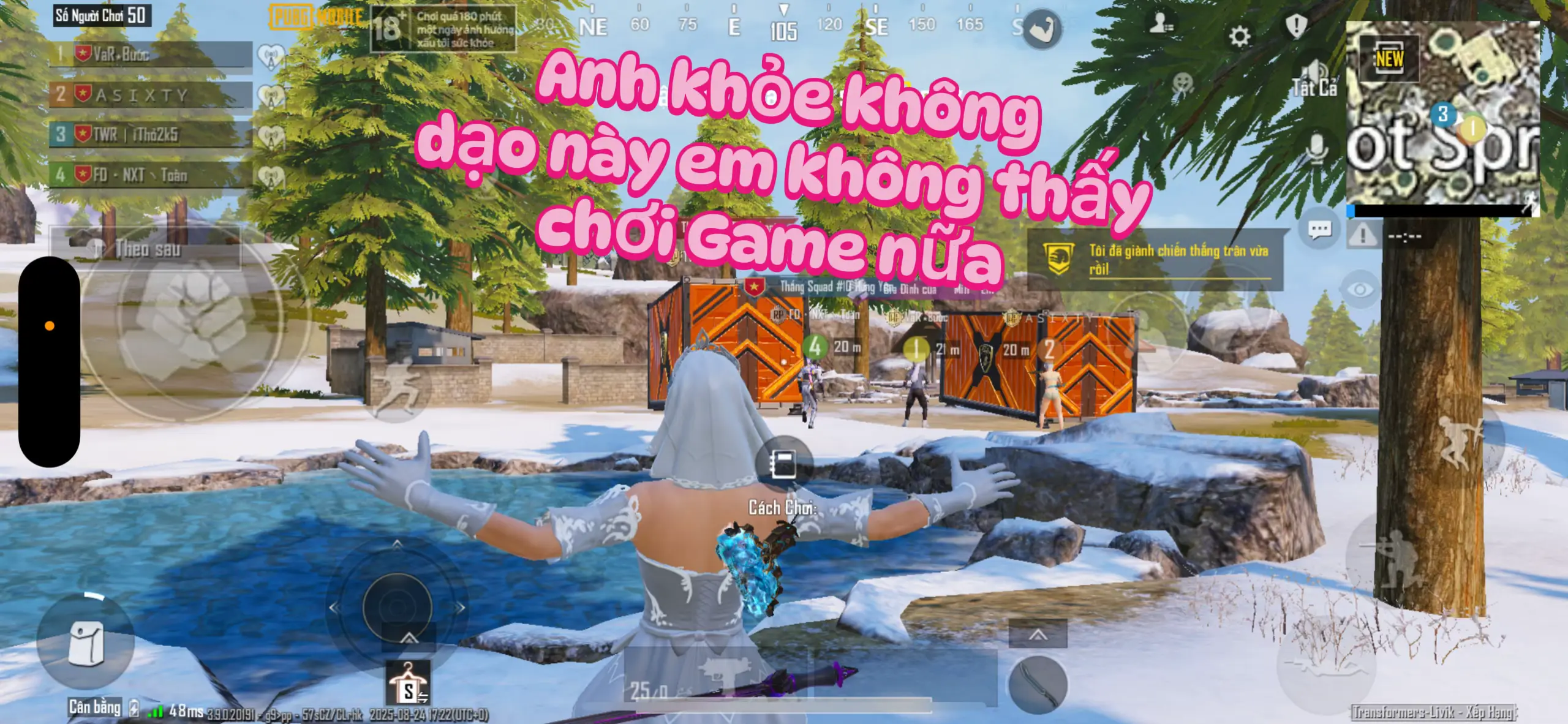 Anh khỏe không 😬