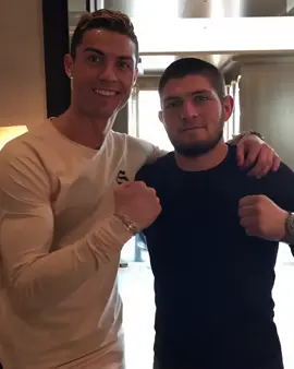 Ronaldo and Khabib #khabibnurmagomedov #cr7 #khabib_nurmagomedov #ronaldo #UFC 