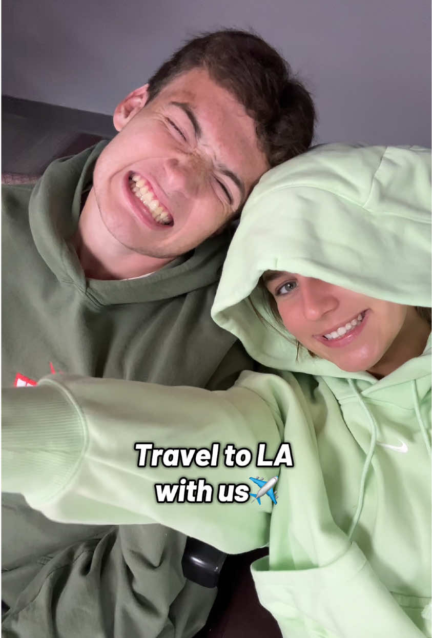 travel day to LA✈️💤… #travel #couple #losangeles 