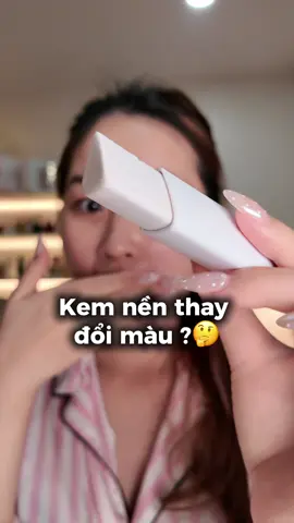 Kem nền thay đổi màu ? 🤔😬😂#rinabeauty #lamdep #trending #skincare #trend #viral #xuhuong #makeup #makeuptips #viralvideo 