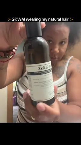 GRWM! Embracing my natural hair! #grwm #grwmhair #tiktokshop #SelfCare #naturalhair 