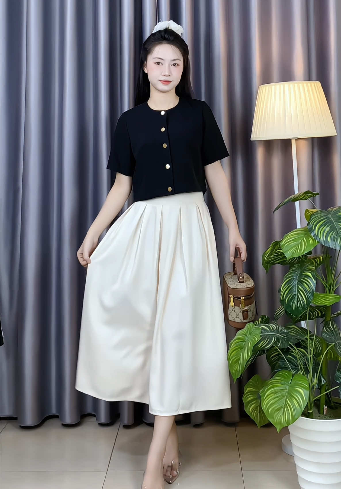 Set váy xinh #setvay #setaochanvay #thoitrangnu #OOTD #thuydung_m58 