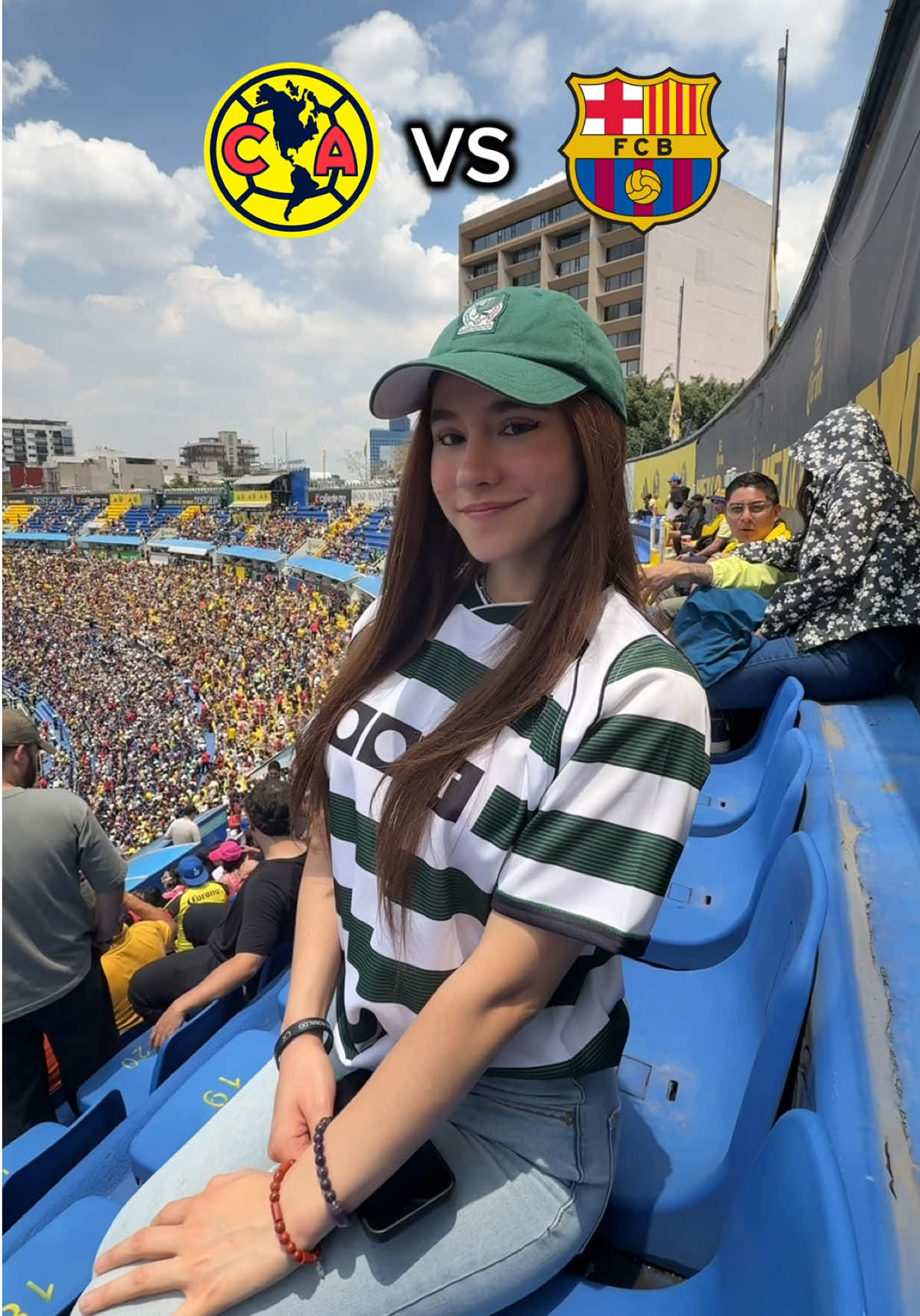 Día de partido ⚽️ #Barcelona VS #America 😱👌 #estadiodelosdeportes #futbol #gameday 