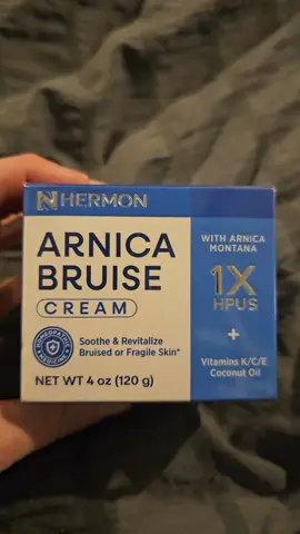 Excited to see how well this works! 🥰 #hermon #arnicabruisecream 