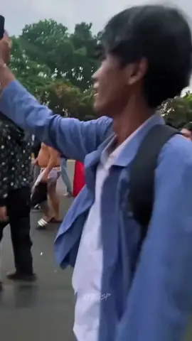 Ketua naga hitam ikut demo dpr🫣🔥 #pascoll 