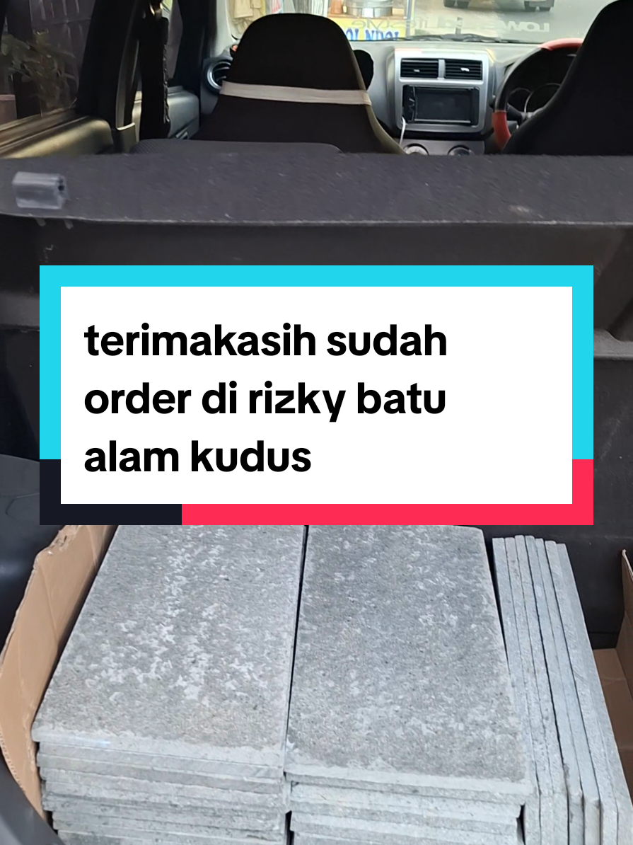 terimakasih sudah order di rizky batu alam kudus Silahkan yang butuh batu alam, batu koral sikat, ukiran batu paras jogja, batu motif kayu untuk hiasan dinding, lantai dan taman rumah anda langsung datang:  - 🏠Alamat toko1: Dukuh gerbongan Rt 5/1 Desa Honggosoco, Kec. Jekulo, Kab. Kudus.  - 🏠Alamat toko2: Dukuh kepel Rt 4/1 Desa piji, Kec. Dawe, Kab. kudus.  -🏠Alamat toko3 : Dukuh kalidoro rt 2/7 Desa bulungcangkring, Kec. Jekulo, Kab. Kudus. -📱WA: 0821-3433-4089 (Fiqih)  - Instagram : batualam_kudus - maps: Rizky batu alam kudus - tiktok : batualam_kudus #batualam #batualamkudus  #pati #jepara #demak 