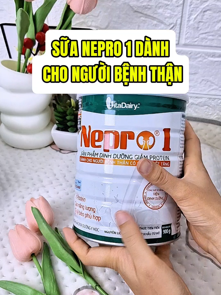 Sữa bột Nepro1 dành cho người bệnh thận chưa lọc. #nepro1 #vitadairy #mengaday #tabimmenga #tiktokshop @Tã Bỉm Mẹ Nga @Tã Bỉm Mẹ Nga @Tã Bỉm Mẹ Nga 