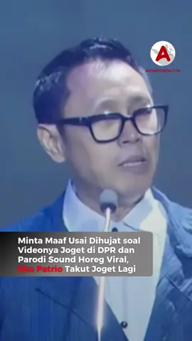 Sekjen Partai Amanat Nasional (PAN) Eko Hendro Purnomo atau yang lebih dikenal sebagai Eko Patrio, mengaku  takut berjoget setelah aksinya viral saat sidang tahunan MPR beberapa waktu lalu. Momen itu muncul lantaran perayaan HUT ke-27 PAN yang berlangsung meriah dengan hiburan musik. 