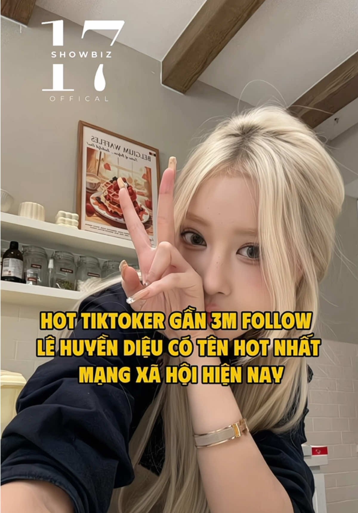Hot tiktoker gần 3m follow Lê Huyền Diệu có tên hot nhất mạng xã hội hiện nay #17network #17showbiz #lehuyendieu 