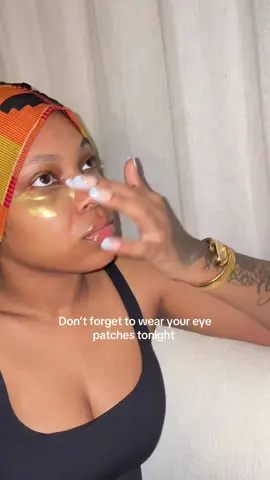 These are my everything for my under eye bags I do not play about my skin 🥹