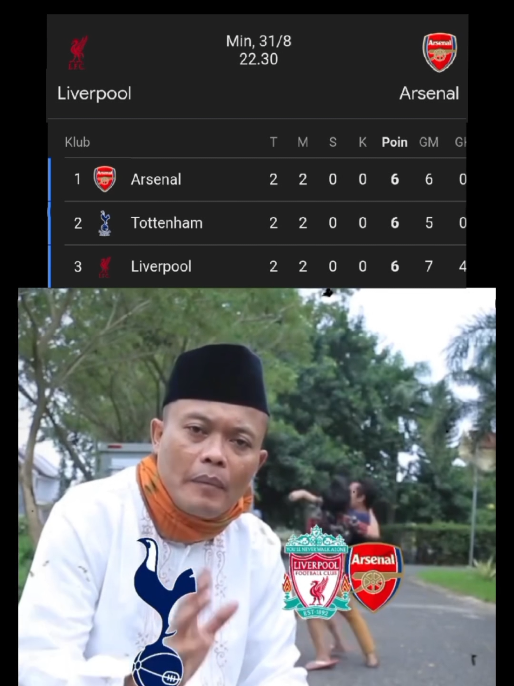 Duel sengit pada pekan ke 3 EPL Liverpool vs Arsenal akan tetapi sepertinya Odegaard dan Saka akan diragukan tampil akibat cedera. di sisi Liverpool juga Mac Allister diragukan tampil akibat cedera.  #PremierLeague #liverpool #arsenal #liverpoolvsarsenal #arsenalvsliverpool #odegaard #bukayosaka #saka #macallister #alexismacallister #fypシ #fyp 