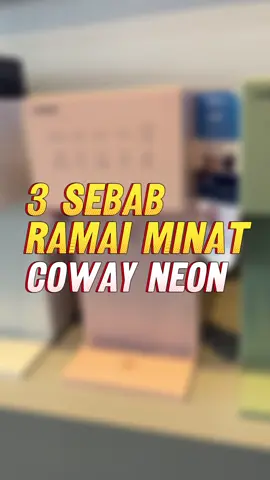 Penapis air Coway Neon ni dah jadi antara penapis air yang paling ramai order sekarang tau! Sebab design cantik, complete 3 suhu, dan yang paling penting, harga sangat-sangat mampu milik! Kalau korang berminat nak dapatkan Coway Neon ni boleh tekan link kat bio, untuk saya bantu uruskan order sampai siap pasang kat rumah korang ✅ #cowaybysyaiful #cowaymalaysia #penapisair #coway #fyp 