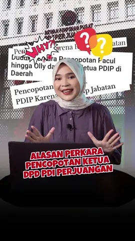 Pemberhentian Bambang Pacul, Olly Dondokambey, dan ketua DPD lainnya bukan karena drama internal, melainkan karena tegak lurus pada peraturan AD-ART Partai pasca kongres ya gaes.  Anggap saja banteng lagi ngerapihin rumah sebelum banteng lari lebih jauh.  Merdeka! 🤟🔥 #PDIPerjuangan #PDIP #Genbanteng #genb #komandanpatcul  