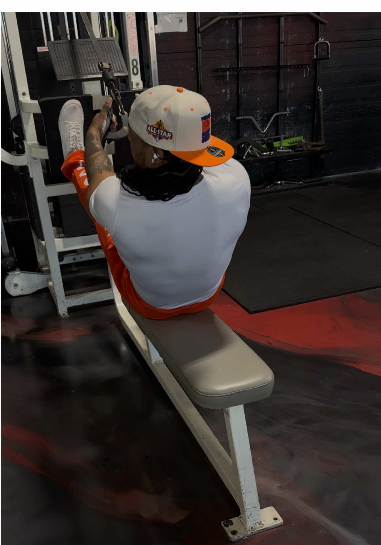 Locking in on your goals means cutting off everything that doesn’t move you forward. It’s about putting blinders on, focusing fully, and refusing to let distractions pull you away from what you’re chasing. When you lock in, you create tunnel vision for success—your time, energy, and actions all point in one direction: PROGRESS. #customfittr #backworkout #seatedrow #row #back 