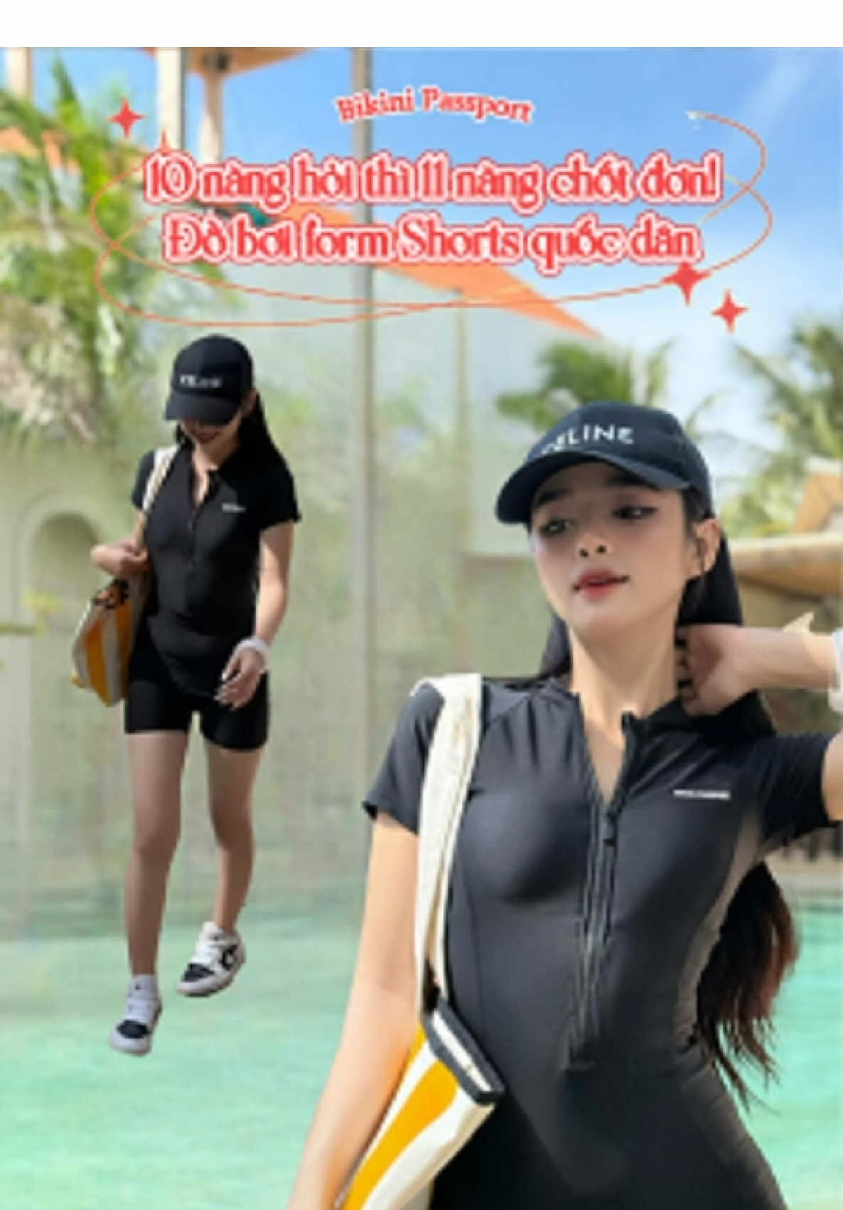 Đồ bơi form shorts quốc dân đây rồi nàng ơi! Chốt ngay để có size phù hợp nha nàng! #bikinipassport #fyp #viral #ilovetiktok 