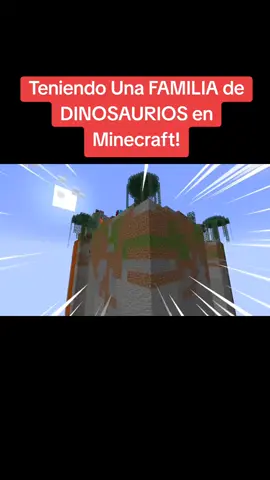 Teniendo Una FAMILIA de DINOSAURIOS en Minecraft! #minecraftanimation #minecrafttutorial #minecraftbuilding #Minecraft #minecraftmemes 