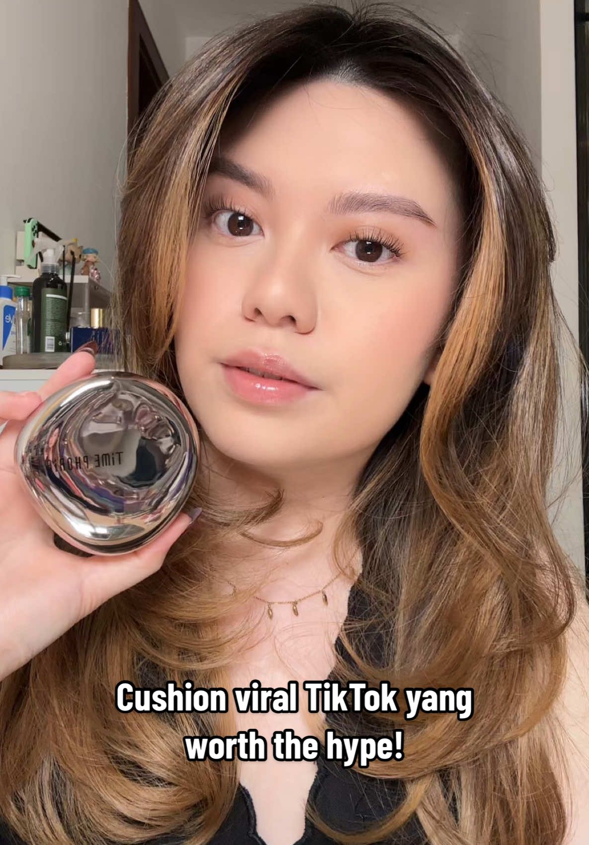 Gak semua yang viral itu bagus, tapi yang ini absolutely worth the hype😉✨ #cushion #cushionviral #makeup #timephoria #racuntiktok 