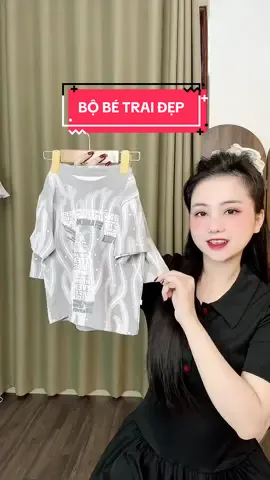 Bộ bé trai chất cotton đẹp #thoitrangtreem #viral #maccungthuy #bobetrai 