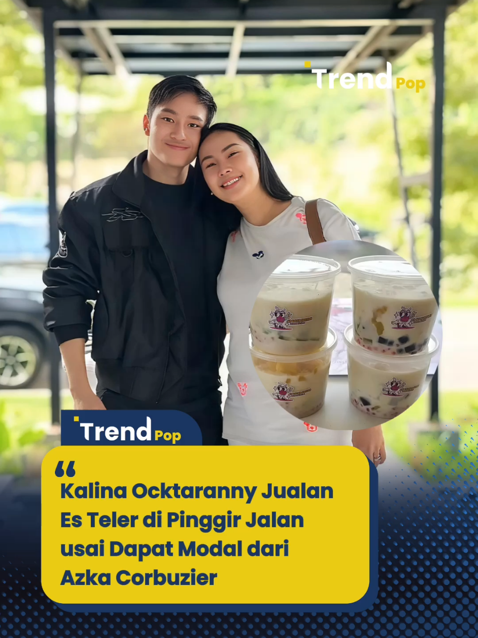 Kalina Ocktaranny Jualan Es Teler di Pinggir Jalan usai Dapat Modal dari Azka Corbuzier #kalinaocktaranny #jualan #esteler #pinggirjalan  #azkacorbuzier 