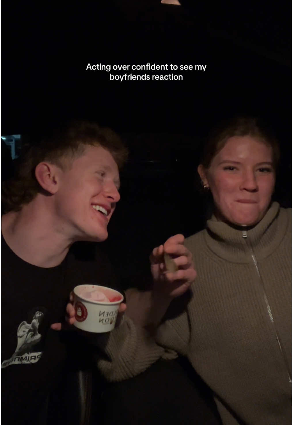 Thanks for the ice cream babe! #couplestiktok 