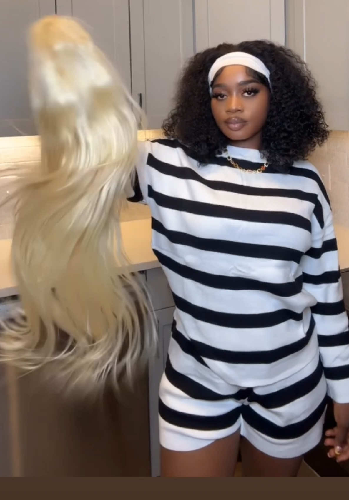 #tiktokmademebuyit #wiginstall #hairblonde #blondehair #613wig @QinMei Hair Store 