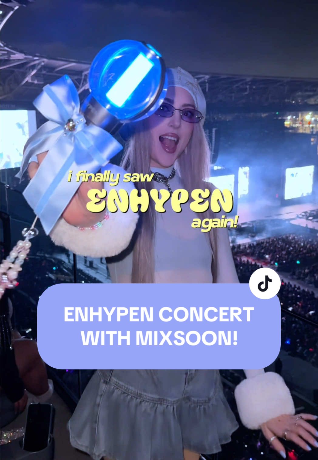 my ENHYPEN concert experience with MIXSOON! 💕🥹 ENHYPEN are the @mixsoon brand ambassador! ✨ my “get unready with me” at the end too!! 👀🙈  💕 my second time seeing @enhypen in concert! 🥹 it was almost 2 years ago that i saw them last!? 🥹 this was such an amazing night!! 🥳 MIXSOON is now available at ULTA Beauty!! (online and in stores!) @Ulta Beauty ✨ 🎀 i brought some friends with me and met some new ones at the pre-concert dinner too! everyone was so lovely 🥹 and the food/drinks were ✨ chefs kiss! ✨💕🫶🏻 💕 GET UNREADY WITH ME 💕  • Bean Cleansing Oil • Centella Cleansing Foam • Centella Essence • Bean Essence • Bean Cream 🎀🍬 KARAMELS! i hope you have a beautiful week ahead!! 🫶🏻 #enhypen #mixsoon #kbeauty #kskincare #enhypenengene           
