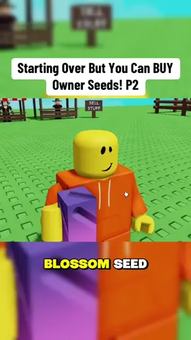 P2: Starting Over But You Can BUY Owner Seeds! #foryou #fyp #roblox #jetski #growagarden 