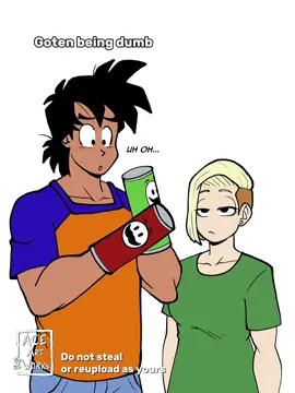 Marron’s struggles with her morosexuality on the daily with Goten #goten #marron #gotenxmarron #dbz #dragonball 