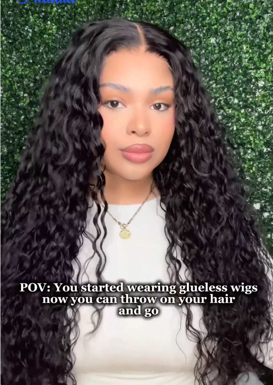 Wanna get one slap on and go curly wig, this one is for you, giving everything🥳💯  #wig #wiginstall #nadulahair #fallfreshness #RushTok2025 