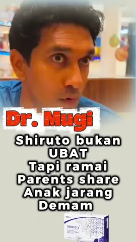 Shiruto ni bukan ubat. Tapi, dia support badan repair sendiri dengan aktifkan sistem imun kita. Simple & safe!💙 #immuboost #shiruto #fever #doctor 