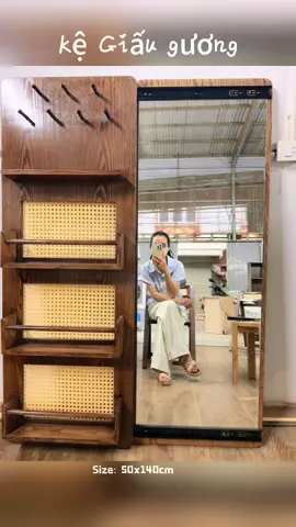 Kệ giấu gương, gương cánh trượt màu  khá kén người #qidecor #guongcanhtruot #kegiauguong #guong #guongdecor #guongtreotuong 