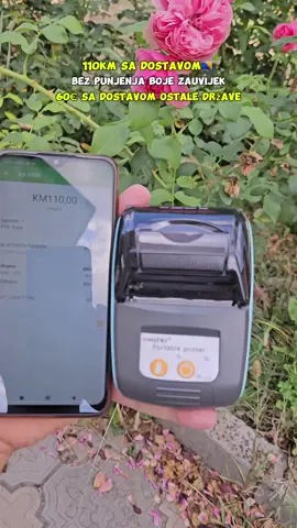 Termalni mobilni printer – vaša nova poslovna supermoć! 🌟 Zamislite printer koji nikad ne zahtijeva zamjensku boju, koji koristi naprednu termalnu tehnologiju za izuzetno jasne i dugotrajne otiske. Ovaj printer je vječan! Možete ga koristiti sa običnim rolama papira, ali i samoljepljivim rolama za pakete, naljepnice i mnogo više. S njim ćete uštedjeti vrijeme, novac i živce! 📦✨ Brzi, efikasni i potpuno jednostavni za korištenje – povežite ga putem Bluetooth-a sa svojim iPhone-om ili Android uređajem i odmah počnite printati! 📱🔌 Kroz besplatne aplikacije kao što je LoyVerse, možete direktno praviti račune i fakture. Bez kompliciranih postavki ili instalacija – samo povežite uređaj i odaberite funkciju. 🚚💼 Bez zamjene boje – zauvijek! Iskoristite termalnu tehnologiju koja štedi novac na tinte i patrone.Kompatibilnost s običnim rolama papira – možete koristiti standardne termalne rolne ili specijalizirane samoljepljive naljepnice za pakete i proizvode.Ispisujte račune sa mobilne aplikacije LoyVerse – jednostavno kreirajte račune i fakture dok ste u pokretu, idealno za trgovce, dostavljače i sve na terenu.Ispisujte slike i tekstove – od štampe slika do teksta, naš printer nudi vrhunski kvalitet na svakom otisku.Brzo i jednostavno – povežite ga putem Bluetooth-a i počnite printati u trenu! Idealno za brze ispisne zadatke, sa minimumom napora. Savršen alat za sve poslovne potrebe: Zamislite situaciju: Obavljate terenski rad, u autu ste ili na terenu, a trebate označiti paket, izdati račun ili isprintati naljepnicu za proizvod. S našim termalnim printerom, sve to možete učiniti odmah i bez ikakvih smetnji. Brzina, efikasnost i kvalitet – sve na dlanu! 📊💨 S našim printerom ne samo da ćete uštedjeti vrijeme, već ćete impresionirati svoje klijente i poslovne partnere s profesionalnim izgledom računa, paketa i etičnih oznaka. 📈 Dostava: 📦 Za Bosnu i Hercegovinu: Dostava za 1-2 dana! 🚚 📦 Za ostale države: Dostava za 5-7 dana! 🌍 #fyp #bosnaihercegovina #onlineprodaja #tehnika #sarajevo
